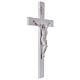 Crucifix in white composite marble 19.5 inc s5