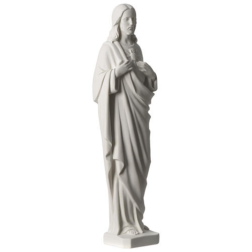 Statue Heiligstes Herz Jesus 53cm Kunstmarmor 4