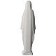 Our Lady praying marble statue 80 cm s5