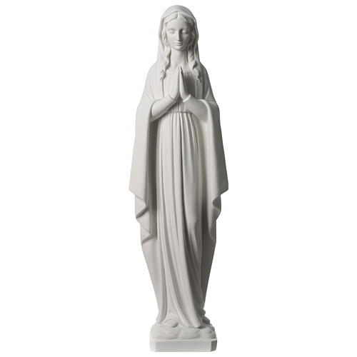 Nossa Senhora em oração mármore sintético 80 cm 1
