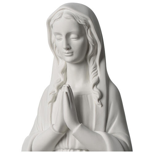 Nossa Senhora em oração mármore sintético 80 cm 2