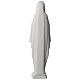 Nossa Senhora em oração mármore sintético 80 cm s5