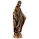 Wunderbare Gottesmutter 60cm Marmorpulver Bronzefinish für AUSSENGEBRAUCH s4