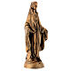 Estatua Virgen Milagrosa 40 cm bronceada polvo mármol PARA EXTERIOR s4