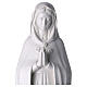 Our Lady Rosa Mystica, 70 cm synthetic white marble s2