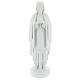 Statue of St. Catherine Tekakwitha 55 cm in white marble powder s1