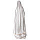 Statua Madonna Fatima polvere marmo fin. madreperlata oro 60 cm s8