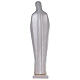Miraculous Mary statue in reconstituted marble mother of pearl gold decor s6
