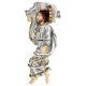 Saint Joseph endormi détails or poudre de marbre 20 cm s3