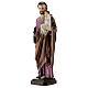 St Joseph statue with Child painted reconstituted marble 15 cm s3