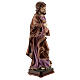 Sankt Joseph der Handwerker aus bemaltem Marmorstaub, 20 cm s4