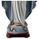 Our Lady of Miraculous Medal, painted marble dust, 40 cm, OUTDOOR s6