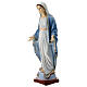 Our Lady of Grace painted reconstituted marble 40 cm OUTDOORS s3
