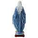 Our Lady of Grace painted reconstituted marble 40 cm OUTDOORS s7