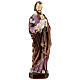 St Joseph and Child statue painted reconstituted marble 70 cm OUTDOORS s1