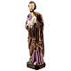 St Joseph and Child statue painted reconstituted marble 70 cm OUTDOORS s3