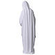 Statua Madonna con bambino in marmo sintetico bianco 100 cm s8