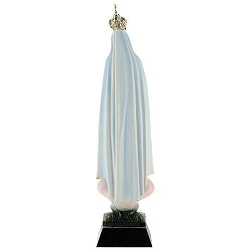 Statue Notre Dame de Fatima résine strass 22 cm 6