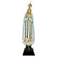 Statue Notre Dame de Fatima résine strass 22 cm s5