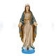 Estatua Virgen Milagrosa resina colorada 20 cm. s1