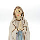 Estatua Nuestra Señora de Lourdes resina colorada 20 cm. s2