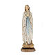 Statua Madonna di Lourdes resina colorata 20 cm s1