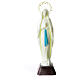 Estatua Nuestra Señora de Lourdes fosforescente 14 cm. s1