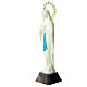 Estatua Nuestra Señora de Lourdes fosforescente 14 cm. s2