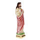 Estatua Sagrado Corazón de Jesús yeso nacarado 30 cm. s4