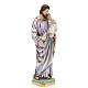 Figurka Święty Józef z Dzieciątkiem gips 30 cm s3