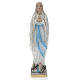 Our Lady of Lourdes, pearlized plaster statue, 30 cm s1
