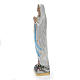 Our Lady of Lourdes, pearlized plaster statue, 30 cm s4