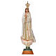 Statue Notre Dame de Fatima avec colombe peinte 45 cm s1