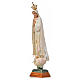 Statue Notre Dame de Fatima avec colombe peinte 45 cm s2