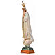 Madonna di Fatima con colombe dipinta 45 cm s6