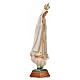 Madonna di Fatima con colombe dipinta 45 cm s4