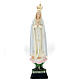 Our Lady of Fatima with crown, plastic statue, 35 cm s1