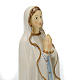 Estatua Nuestra Señora de Lourdes colorada 40 cm. s2