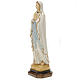Estatua Nuestra Señora de Lourdes colorada 40 cm. s3