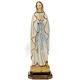 Statue Notre Dame de Lourdes résine colorée 40 cm s1