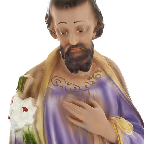 Holy Family statue in plaster, 40 cm 3