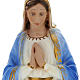 Holy Family statue in plaster, 40 cm s2