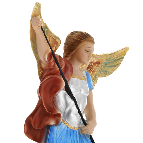 Saint Michael Archangel statue in plaster, 40 cm 5