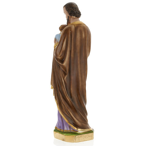 Statue Heiliger Josef, Gips 60 cm 7