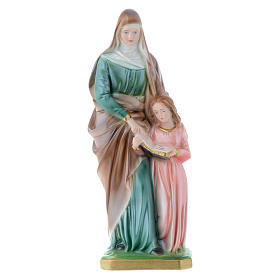 Statue Heilige Anna, Gips 30 cm