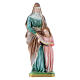 Statue Heilige Anna, Gips 30 cm s1