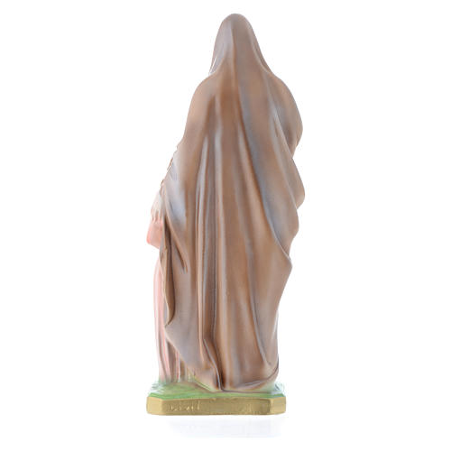 Saint Anne statue in plaster, 30 cm 4