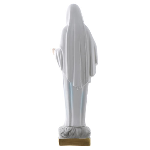 Our Lady of Medjugorje statue in plaster, 30 cm 4