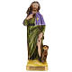 Saint Roche statue in plaster, 30 cm s1