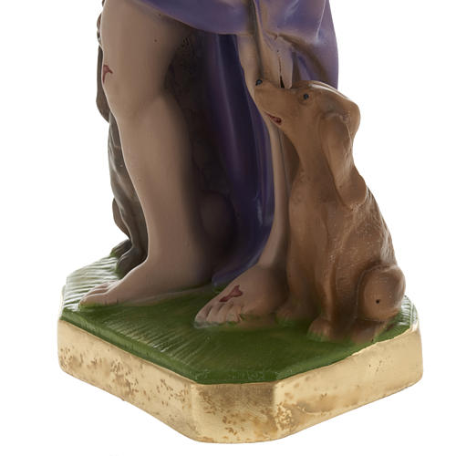 Statue Heiliger Lazarus, Gips 30 cm 4
